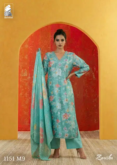 Zarisha By Sahiba Muslin Silk Embroidery Bulk Dress Material Orders In India
